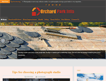 Tablet Screenshot of parkandorchard.com